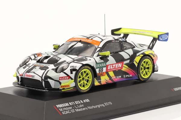 PORSCHE 911 GT3 R NO 69 ADAC GT MASTERS NUERBURGRING 2019 IRON FORCE