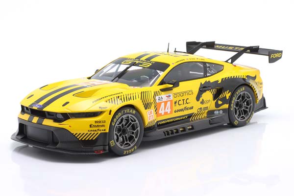 FORD MUSTANG GT3 NO 44 24H LE MANS 2024 HARTSHORNE/TUCK/MIES / ФОРД МУСТАНГ ГТ3 44 24 ЧАСА ЛЕ-МАН ХАРЦХОРНЕ/ТУК/МИЕС