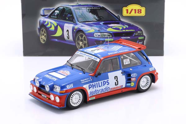RENAULT 5 MAXI TURBO #3 WINNER RALLYE TOUR DE CORSE 1985 RAGNOTTI, THIMONIER / РЕНО 5 МАКСИ ТУРБО ПОБЕДИТЕЛЬ РАЛЛИ ТУР ДЕ КОРСИКА РАГНОТТИ ТИМОНИЕР — фото 3