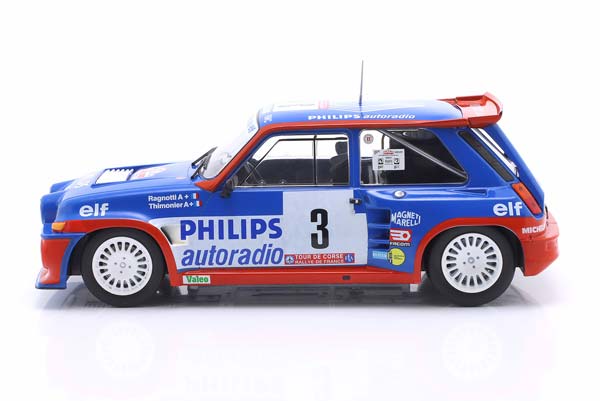 RENAULT 5 MAXI TURBO #3 WINNER RALLYE TOUR DE CORSE 1985 RAGNOTTI, THIMONIER / РЕНО 5 МАКСИ ТУРБО ПОБЕДИТЕЛЬ РАЛЛИ ТУР ДЕ КОРСИКА РАГНОТТИ ТИМОНИЕР — фото 4