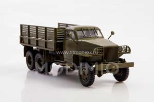 STUDEBAKER / СТУДЕБЕКЕР US6 U3 ЗЕЛЕНЫЙ (ЛЕГЕНДАРНЫЕ ГРУЗОВИКИ СССР #66) — фото 3