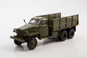 STUDEBAKER / СТУДЕБЕКЕР US6 U3 ЗЕЛЕНЫЙ (ЛЕГЕНДАРНЫЕ ГРУЗОВИКИ СССР #66) — фото 4