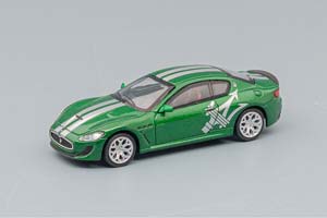 MASERATI GRAN TURISMO MС STRADALE (M145), GREEN / SILVER