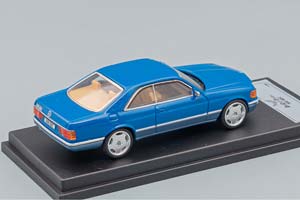 MERCEDES-BENZ 500 SEC (C126), BLUE (ДЛИНА МОДЕЛИ 6-10 СМ) — фото 2