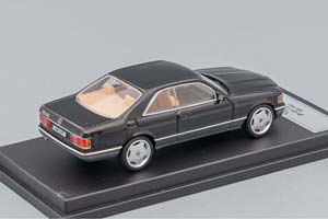 MERCEDES-BENZ 500 SEC (C126), BLACK METALLIC (ДЛИНА МОДЕЛИ 6-10 СМ) — фото 2