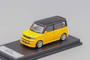 TOYOTA BB 2000, YELLOW / BLACK (ДЛИНА МОДЕЛИ 6-10 СМ)