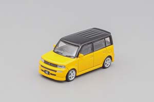 TOYOTA BB 2000, YELLOW / BLACK (ДЛИНА МОДЕЛИ 6-10 СМ) — фото 2