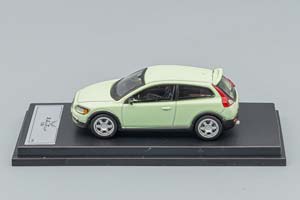 VOLVO C30 2006, LIGHT GREEN (ДЛИНА МОДЕЛИ 6-10 СМ) — фото 3