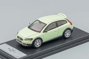 VOLVO C30 2006, LIGHT GREEN (ДЛИНА МОДЕЛИ 6-10 СМ)
