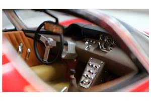 ALFA ROMEO 33 COUPE STRADALE КРАСНЫЙ MUSEUM VERSION 1967 — фото 3