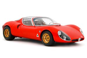 ALFA ROMEO 33 COUPE STRADALE КРАСНЫЙ MUSEUM VERSION 1967 — фото 5