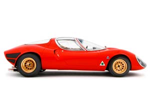 ALFA ROMEO 33 COUPE STRADALE КРАСНЫЙ MUSEUM VERSION 1967 — фото 7
