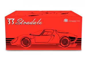 ALFA ROMEO 33 COUPE STRADALE КРАСНЫЙ MUSEUM VERSION 1967 — фото 8