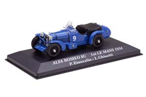 ALFA ROMEO 8C P.ETANCELINN-L.CINETTI # 9 WINNER LE MANS 1934 — фото 9