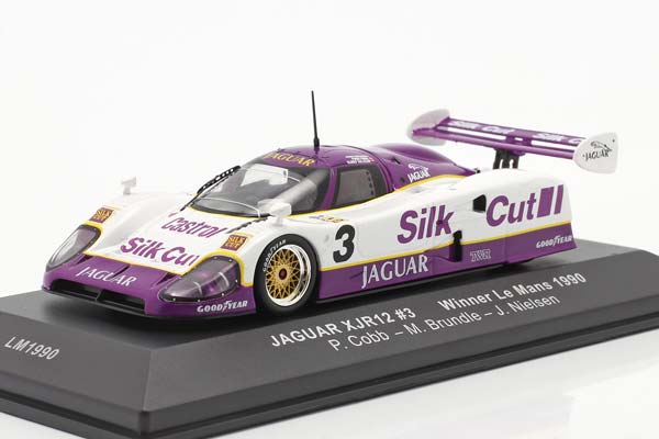 JAGUAR XJR 12 WINNER 24H LE MANS 1990 SILK CUT