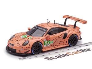 PORSCHE 911 (991) RSR GTE ПОБЕДИТЕЛЬ LMGTE-PRO КЛАСС 24 ЧАСА ЛЕ-МАНА 2018 #92 M.CHRISTENSEN, K.ESTRE, L.VANTHOOR (PINK PIG) — фото 12