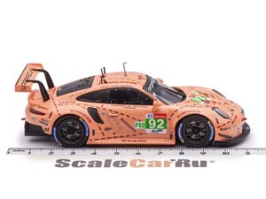 PORSCHE 911 (991) RSR GTE ПОБЕДИТЕЛЬ LMGTE-PRO КЛАСС 24 ЧАСА ЛЕ-МАНА 2018 #92 M.CHRISTENSEN, K.ESTRE, L.VANTHOOR (PINK PIG) — фото 8
