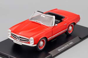 MERCEDES-BENZ 230 SL 1965, RED