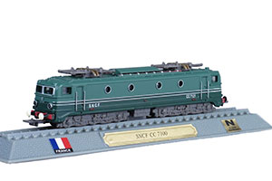 TRAIN SNCF CC 7100 ELECTIC FRANCE 1952*ПОЕЗД