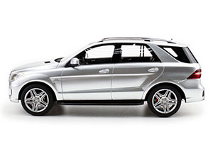 MERCEDES W166 ML 6.3 AMG 2016 IRIDIUM SILVER — фото 4