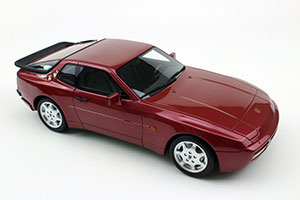 PORSCHE 944 TURBO S 1991 DARK RED LIMITED EDITION 100 PCS — фото 4