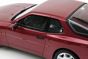 PORSCHE 944 TURBO S 1991 DARK RED LIMITED EDITION 100 PCS — фото 5
