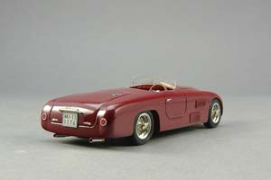 FERRARI 166S SPIDER ALLEMANO 1948 DARK RED (БЕЗ ЛОБОВЫХ СТЕКОЛ) — фото 4