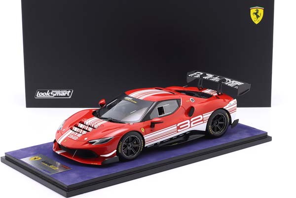 FERRARI 296 GT3 CHALLENGE #32 YEAR 2023 RED / WHITE / ФЕРРАРИ 296 ГТ3 ЧАЛЛЕНГЕ КРАСНЫЙ БЕЛЫЙ — фото 3