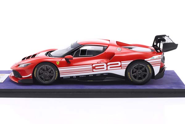 FERRARI 296 GT3 CHALLENGE #32 YEAR 2023 RED / WHITE / ФЕРРАРИ 296 ГТ3 ЧАЛЛЕНГЕ КРАСНЫЙ БЕЛЫЙ — фото 4