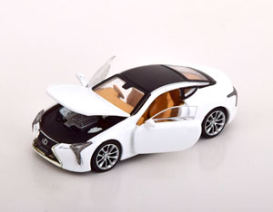 LEXUS LC500 WHITE BLACK (ДЛИНА МОДЕЛИ 6-10 СМ) — фото 3