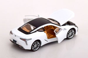 LEXUS LC500 WHITE BLACK (ДЛИНА МОДЕЛИ 6-10 СМ) — фото 4