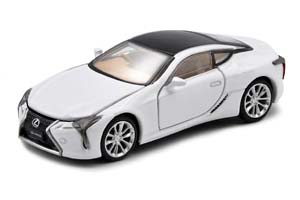 LEXUS LC500 WHITE BLACK (ДЛИНА МОДЕЛИ 6-10 СМ)