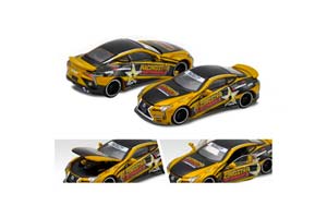 LEXUS LC 500 RACINGSTAR PERFORMANCE, GOLD (ДЛИНА МОДЕЛИ 6-10 СМ)