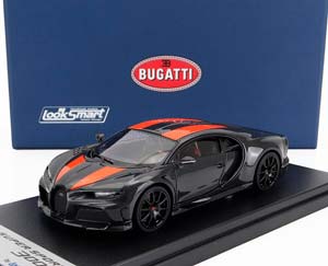 BUGATTI CHIRON SUPER SPORT 300+ 1600CV (2022) - WORLD SPEED RECORD 304.773 MPH - 490.484 KM/H, BLACK ORANGE