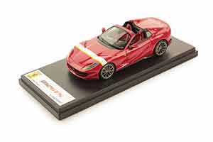 FERRARI 812 GTS (ROSSO CORSA WITH WHITE/YELLOW LIVERY) КРАСНЫЙ С БЕЛЫМ И ЖЕЛТЫМ