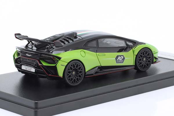 LAMBORGHINI HURACAN STO SC 10TH ANNIVERSARY 2023 GREEN / BLACK / ЛАМБОРГИНИ УРАКАН СТО СК 10 МЕСТО ЮБИЛЕЙНЫЙ ЗЕЛЕНЫЙ ЧЕРНЫЙ ИТАЛИИ — фото 2