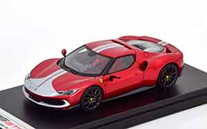 FERRARI 296 GTB 2022 REDMETALLIC SILVER