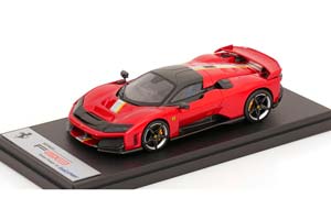FERRARI F80 2024 RED METALLIC SILVER YELLOW