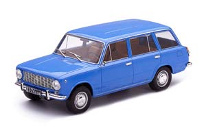 VOLZHSKY CAR 21021 (USSR RUSSIA) 1980 BLUE / ВАЗ-21021 ЖИГУЛИ СИНИЙ