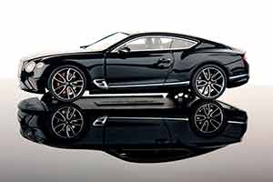 BENTLEY CONTINENTAL GT - 2018 (ONYX METALLIC) ЧЕРНЫЙ — фото 3