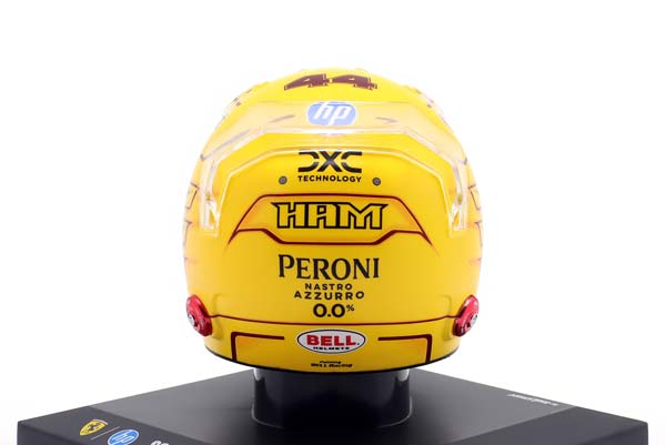 ШЛЕМ LEWIS HAMILTON SCUDERIA FERRARI #44 5TH MONACO GP FORMULA 1 2025 / ЛЬЮИС ХЭМИЛТОН СКУДЕРИЯ ФЕРРАРИ 5 МЕСТО ГРАН-ПРИ МОНАКО ФОРМУЛА-1 — фото 2