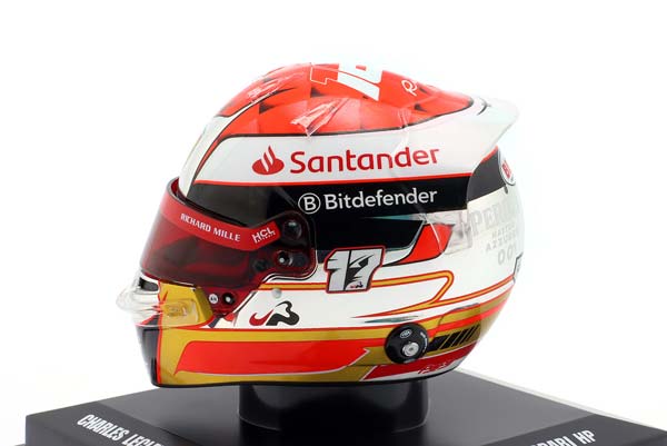 ШЛЕМ CHARLES LECLERC SCUDERIA FERRARI #16 4TH JAPAN GP FORMULA 1 2024 / ШАРЛЬ ЛЕКЛЕР СКУДЕРИЯ ФЕРРАРИ 4 МЕСТО ГРАН-ПРИ ЯПОНИИ ФОРМУЛА-1 — фото 4