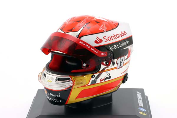 ШЛЕМ CHARLES LECLERC SCUDERIA FERRARI #16 4TH JAPAN GP FORMULA 1 2024 / ШАРЛЬ ЛЕКЛЕР СКУДЕРИЯ ФЕРРАРИ 4 МЕСТО ГРАН-ПРИ ЯПОНИИ ФОРМУЛА-1 — фото 5