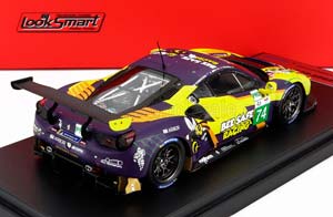 FERRARI 488 GTE EVO 3.9L TURBO V8 TEAM RILEY MOTORTSPORT N 74 24H LE MANS 2022 F.FRAGA - S.BIRD - S.VAN GISBERGEN, YELLOW PURPLE — фото 2