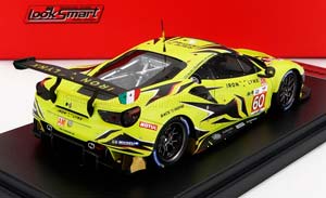 FERRARI 488 GTE EVO 3.9L TURBO V8 TEAM IRON LYNX N60 24H LE MANS (2022) C.SCHIAVONI - A.BALZAN - R.GIAMMARIA, YELLOW BLACK — фото 2