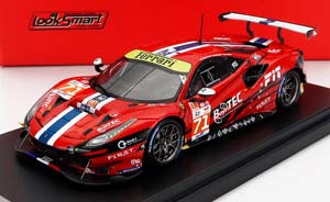 FERRARI 488 GTE EVO 3.9L TURBO V8 TEAM SPIRIT OF RACE N71 24H LE MANS (2022) F.DEZOTEUX - P.RAGUES - G.AUBRY, RED
