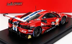 FERRARI 488 GTE EVO 3.9L TURBO V8 TEAM SPIRIT OF RACE N71 24H LE MANS (2022) F.DEZOTEUX - P.RAGUES - G.AUBRY, RED — фото 2