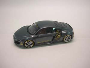 AUDI R8 SILVRETTA METALLIC GREY MATT LIMITED 99 PCS