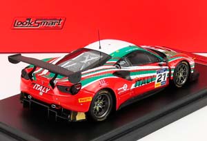 FERRARI 488 GT3 ITALY TEAM N 21 8H FIA MOTORSPORT GAMES GT CUP VALLELUNGA 2019 GIANLUCA RODA - GIORGIO RODA, RED ITALIAN FLAG — фото 2