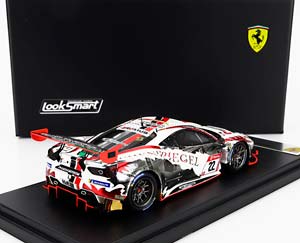 FERRARI 488 GT3 EVO 3.9L TURBO V8 TEAM WTM PHOENIX RACING N22 24H NURBURGRING (2021) INDY DONTJE - DANIEL KEILWITZ - JOCHEN KRUMBACH - GEORG WEISS, WHITE RED BLACK — фото 2